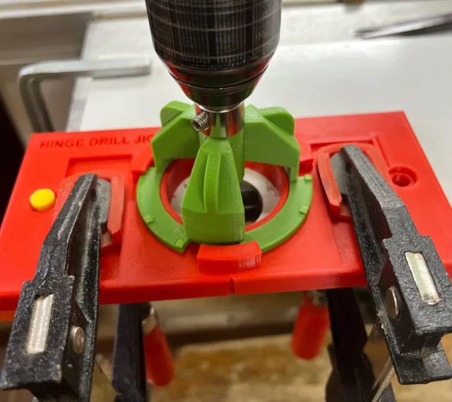 Jig khoan bản lề cửa (HINGE DRILL JIG) - Image 1