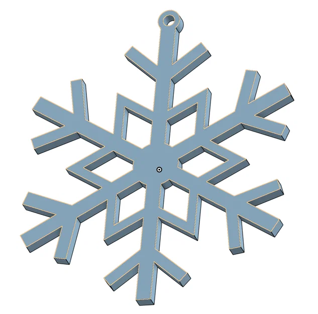 Phụ kiện trang trí Bông Tuyết (Snow Flake Ornament) - Image 1