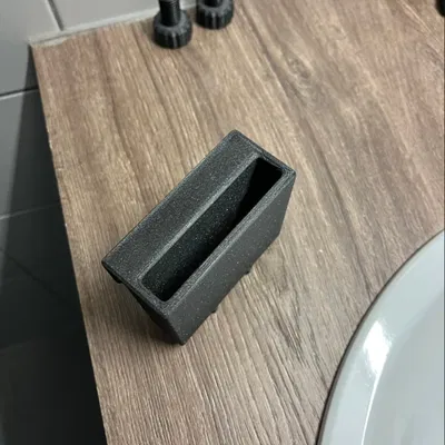 Giá Đỡ Điện Thoại Trên Vách Kính Phòng Tắm – 3D Printable Stand