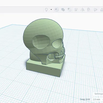Desk Skull - Đầu lâu để bàn