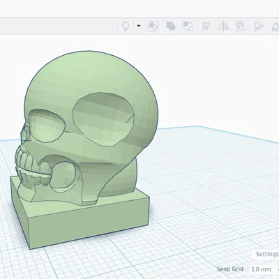 Desk Skull - Đầu lâu để bàn