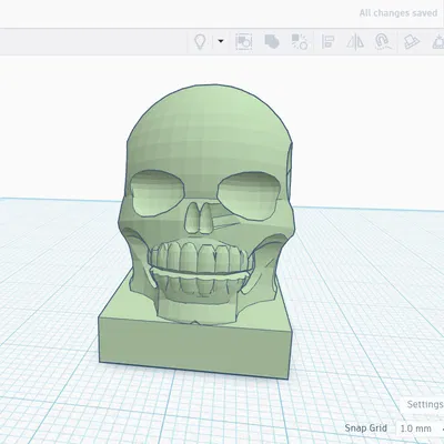 Desk Skull - Đầu lâu để bàn
