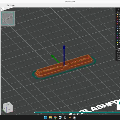 Nắp che 40-Pin GPIO dạng snap-in cho Pironman 5 Mini-Tower