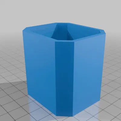 Hộp mở miệng (Open-top box) 50×50×43 mm