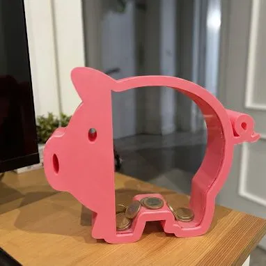 Heo đất “Đập mới mở” – Chèn Acrylic (Không cần supports)