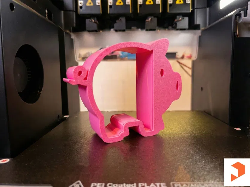 Heo đất “Đập mới mở” – Chèn Acrylic (Không cần supports) - Image 4