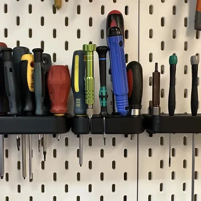 Giá treo tua vít IKEA SKADIS hạng nặng – Mật độ cao