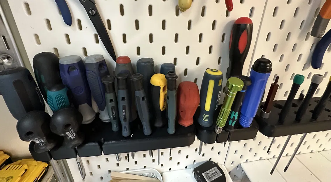 Giá treo tua vít IKEA SKADIS hạng nặng – Mật độ cao - Image 2