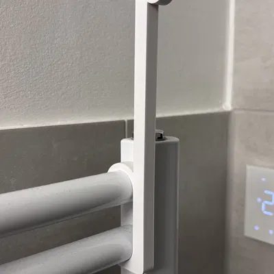 Móc treo khăn nâng cao cho dàn sưởi nhà tắm