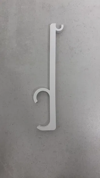 Móc treo khăn nâng cao cho dàn sưởi nhà tắm - Image 2