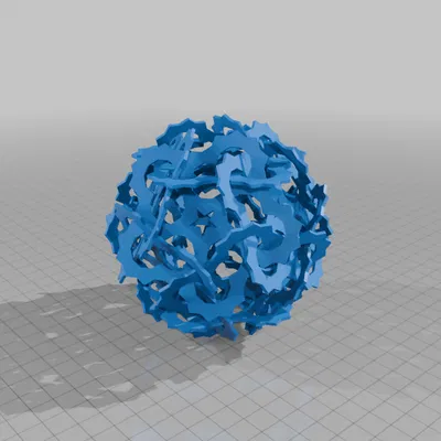 KEPLER DODECAHEDRAL POLYLINK 1