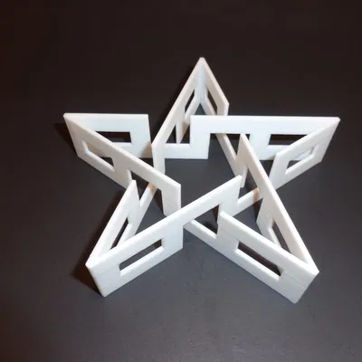 CYLINDRICAL STAR PENTAFOIL KNOT 1