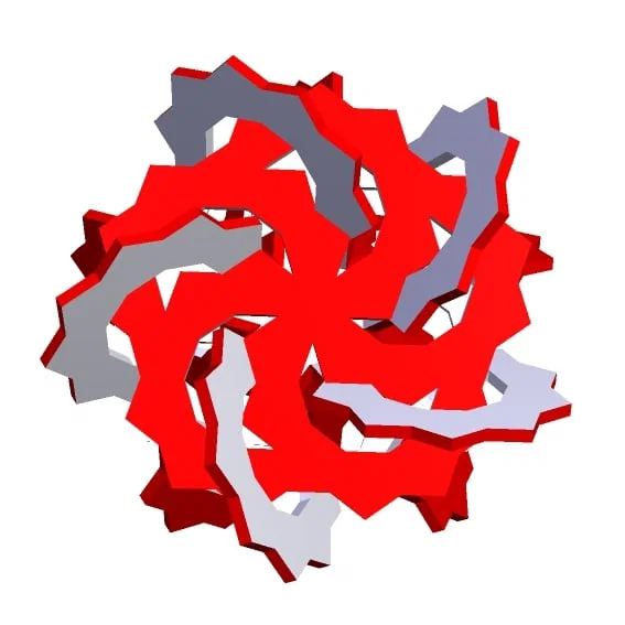 ROELOFS PENTAGONAL PRISMIC POLYKNOT 1 - Image 1