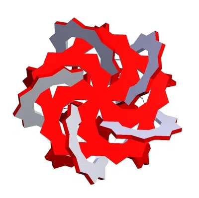ROELOFS PENTAGONAL PRISMIC POLYKNOT 1
