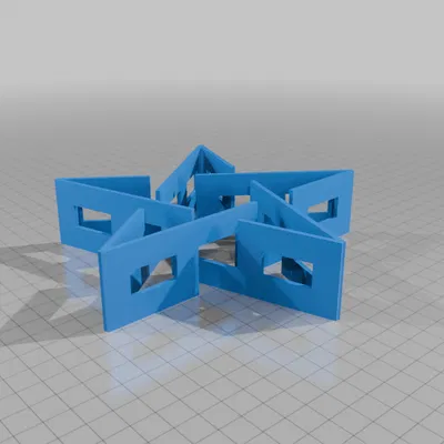 CYLINDRICAL STAR PENTAFOIL KNOT 1