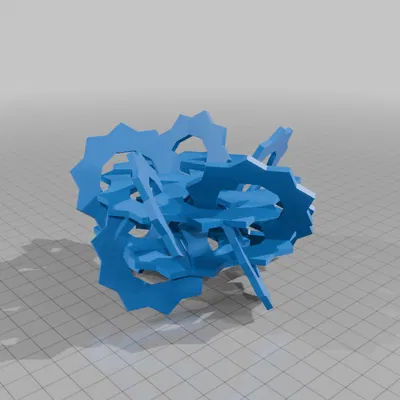 ROELOFS PENTAGONAL PRISMIC POLYKNOT 1