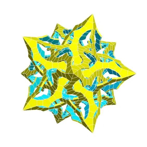 ESCHER STAR DODECAHEDRAL POLYKNOT 13 - Image 1