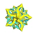ESCHER STAR DODECAHEDRAL POLYKNOT 13 - Thumbnail 1