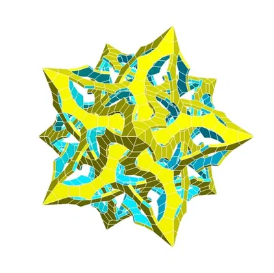 ESCHER STAR DODECAHEDRAL POLYKNOT 13