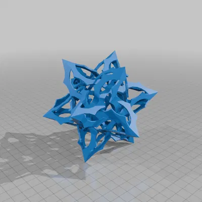ESCHER STAR DODECAHEDRAL POLYKNOT 13