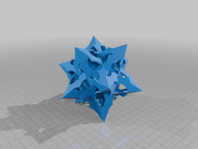 ESCHER STAR DODECAHEDRAL POLYKNOT 12 - Image 1