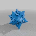 ESCHER STAR DODECAHEDRAL POLYKNOT 12 - Thumbnail 1