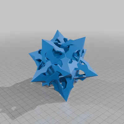 ESCHER STAR DODECAHEDRAL POLYKNOT 12