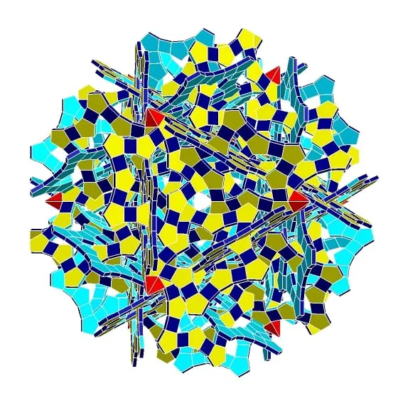 KEPLER-ESCHER STAR DODECAHEDRAL POLYLINKNOT 1 - Image 2