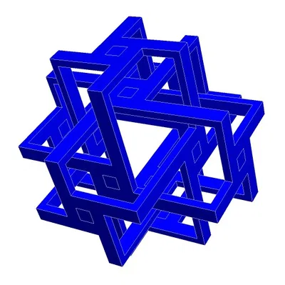 ROELOFS CUBIC POLYKNOT 5
