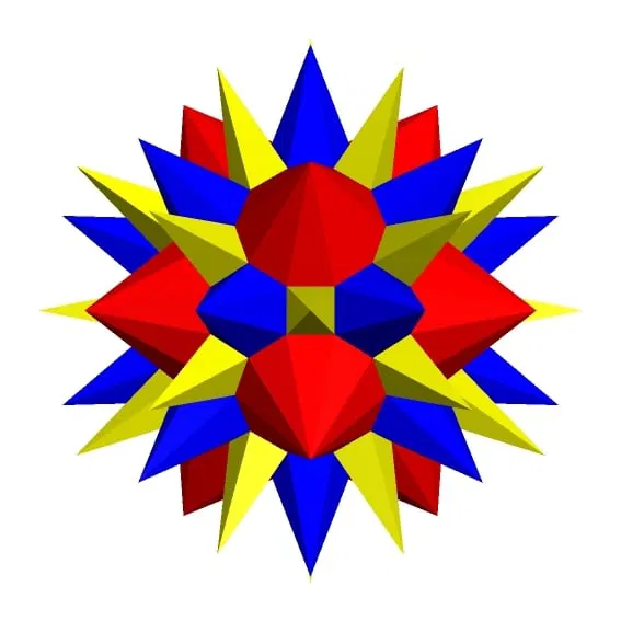 13 STELLATED ARCHIMEDEAN POLYHEDRA - Image 3