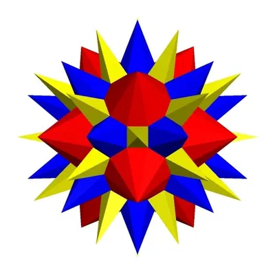 13 STELLATED ARCHIMEDEAN POLYHEDRA