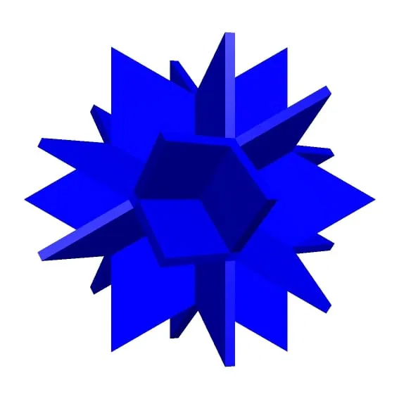 HOLDEN STAR CUBOCTAHEDRAL NOLID 1 - Image 1