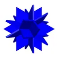 HOLDEN STAR CUBOCTAHEDRAL NOLID 1 - Thumbnail 1