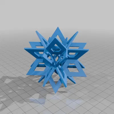 HOLDEN STAR CUBOCTAHEDRAL NOLID 1