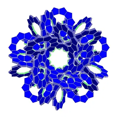 HOLDEN-KEPLER ICOSIDODECAHEDRAL MONOSURFACE 1