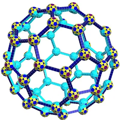 STEWART TRUNCATED ICOSAHEDRAL POLYTOROID 1