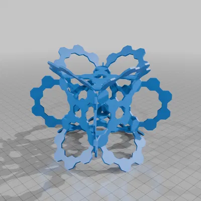 KEPLER CUBIC HANDLEHEDRON 1