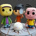 Mô hình Ed, Edd & Eddy – The Amazing Jawbreaker - Thumbnail 1