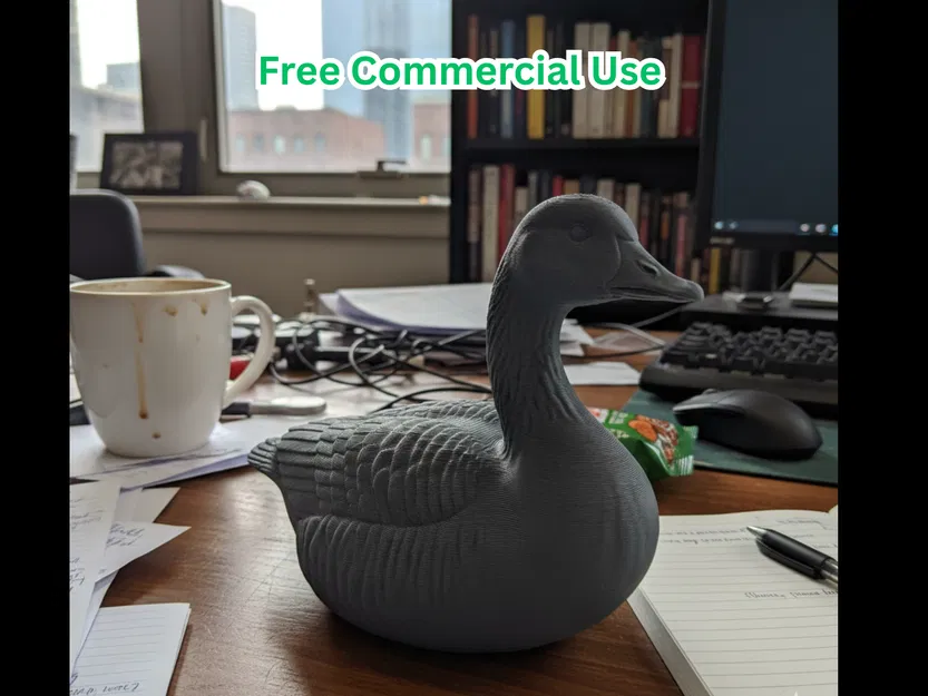 Tượng Ngỗng Canada Ngồi - Image 1