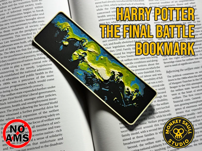 Harry Potter - The Final Battle Bookmark (Dấu trang Trận Chiến Cuối) - Image 1