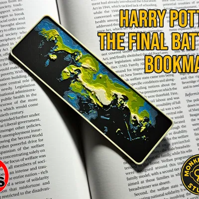 Harry Potter - The Final Battle Bookmark (Dấu trang Trận Chiến Cuối)