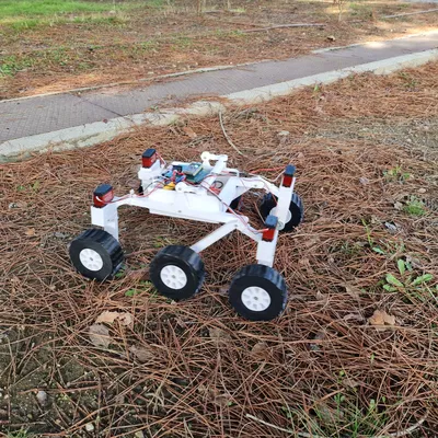 Papaya Pathfinder - Open Source ESP32 Rover (Rover in 3D địa hình, rocker-bogie)