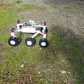 Papaya Pathfinder - Open Source ESP32 Rover (Rover in 3D địa hình, rocker-bogie) - Thumbnail 3