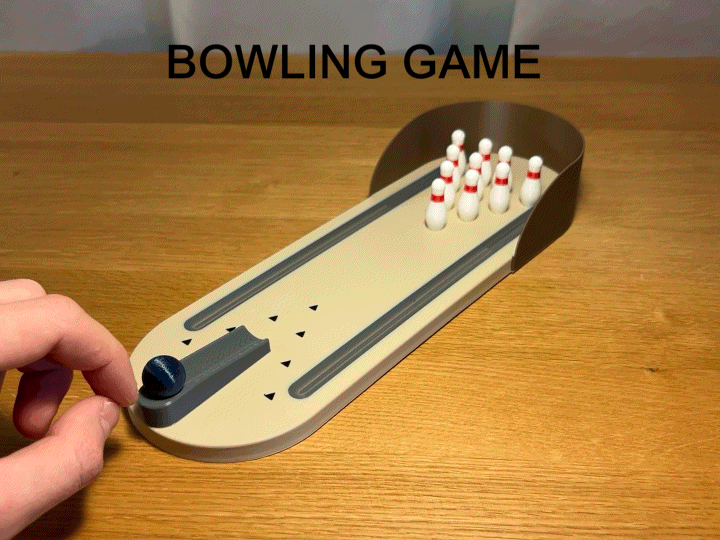 Trò Chơi Bowling (Bowling Game) Mini Để Bàn