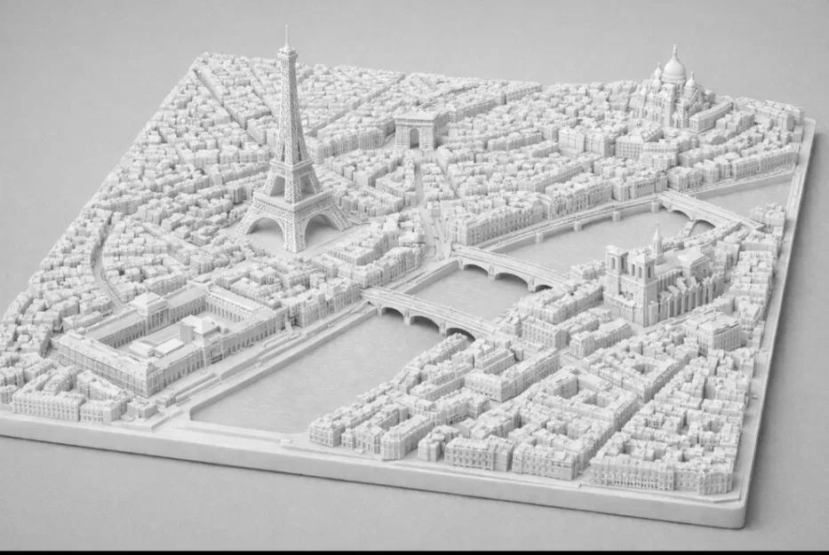 Paris 3d Modell - Image 1