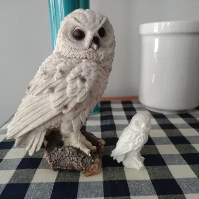 Cú tuyết (Quét 3D)