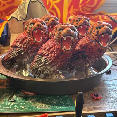 Tiger Raptor – Cúp Đầu Hổ Thân Cú