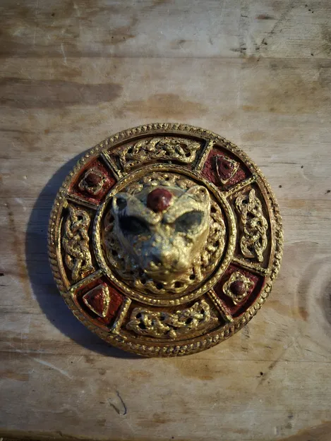 Huy hiệu ghim cài áo kiểu Anglo-Saxon - Image 1