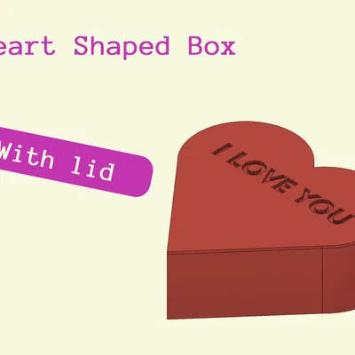 Hộp Trái Tim "I love you"