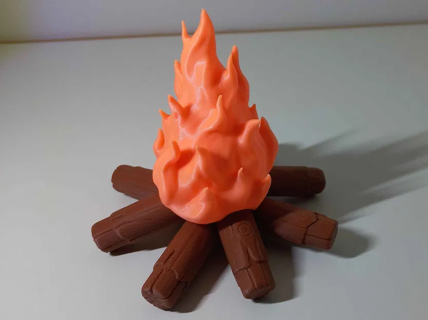 Đống lửa trại nhiều phần (fusion360) - Image 2